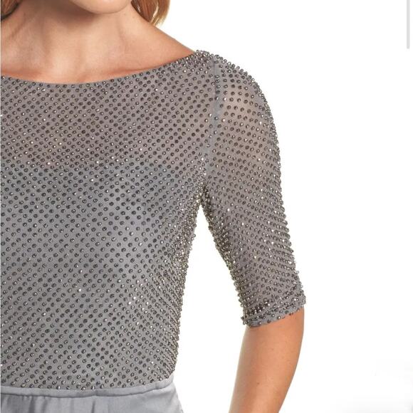 La Femme Embellished Bodice Tulle Ballgown(defects) - Picture 11 of 11